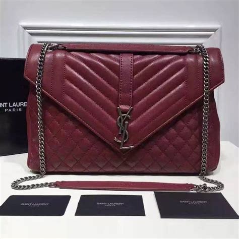 ysl large envelope bag red|saint laurent large envelope bag.